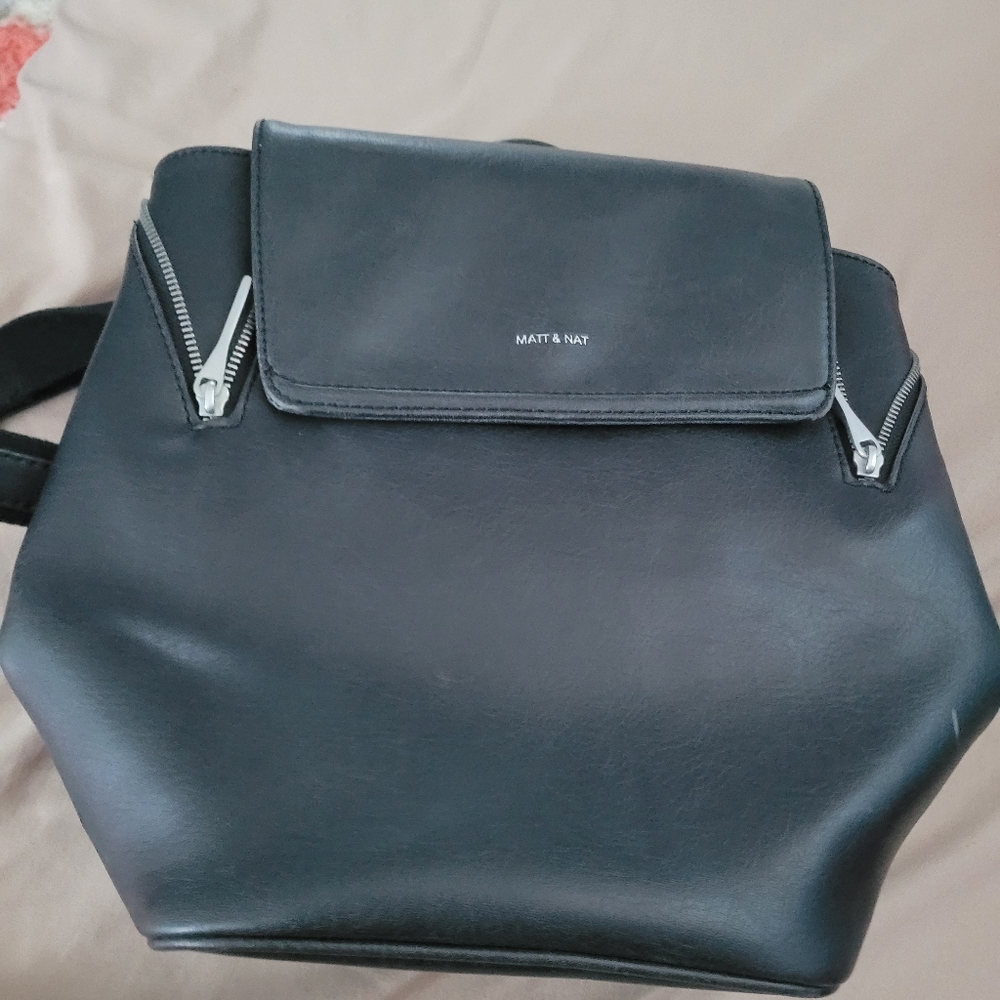 Matt & Nat Leather Backpack